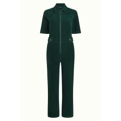 King Louie - Garbo Jumpsuit Corduroy - Pine Green