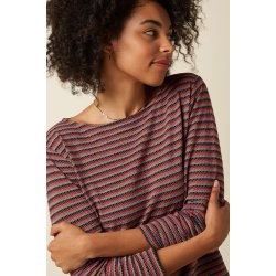 King Louie - Boatneck Top Beebop - Multi Color