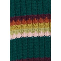 King Louie - Harley Stripe Scarf - Dragonfly Green