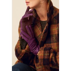 King Louie - Leather Gloves - Caspla Purpel