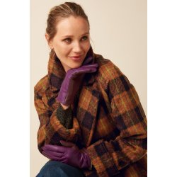 King Louie - Leather Gloves - Caspla Purpel