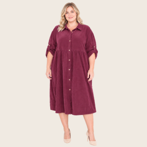 Babyfl�jl - Solveig Oversize Kjole - Plum