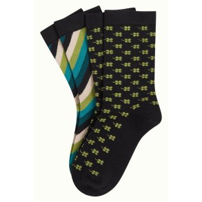 King Louie - Socks 2-Pack - Pine Green