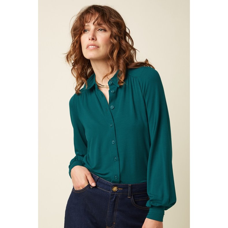King Louie - Carina Blouse Tulum - Spruced Green