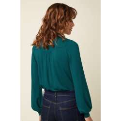 King Louie - Carina Blouse Tulum - Spruced Green