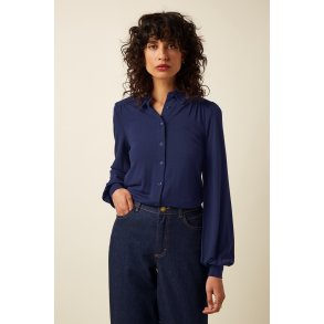 King Louie - Carina Blouse Tulum - Ink Blue