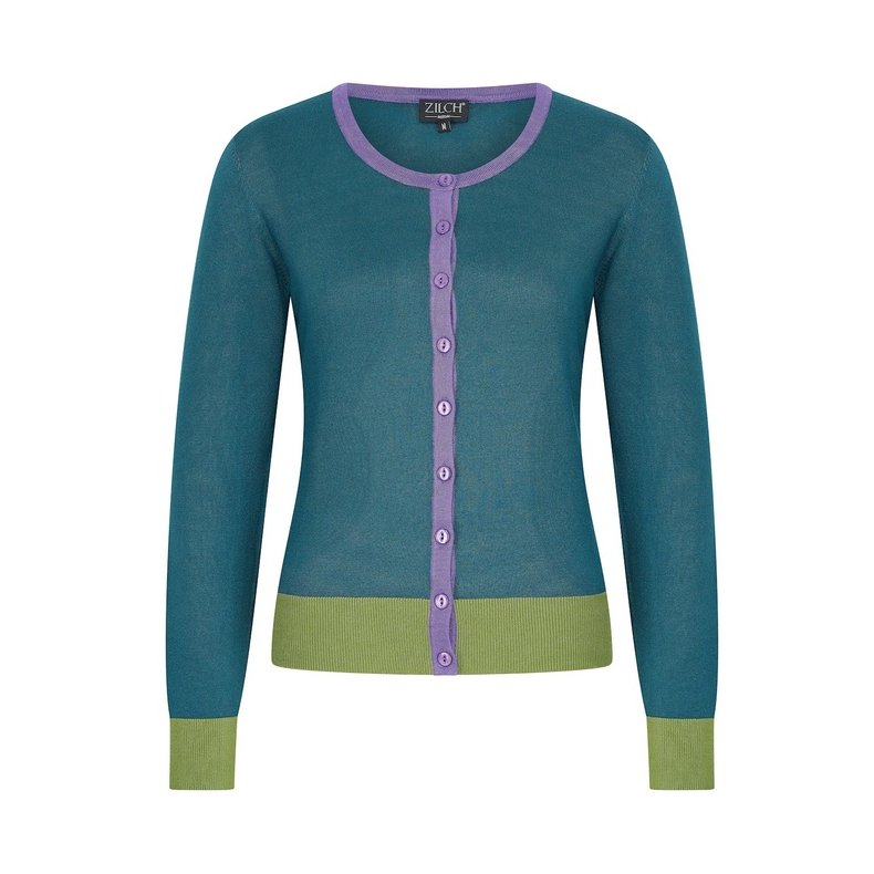 Zilch - Cardigan Round Neck - Everglade