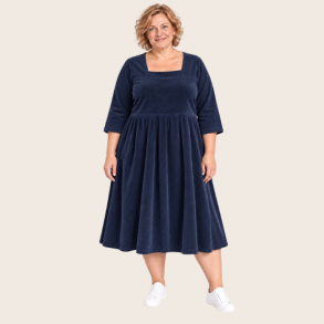 Babyfl�jl Oversize - Fie Firkantet hals - Navy