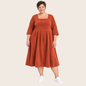 Babyfl�jl Oversize - Fie Firkantet hals - Rust