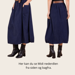 Babyfl�jl - Midi Nederdel - V�lg Farve