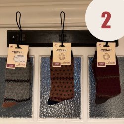 3 Par Uld sokker str. 35-40 - Vlg Farve