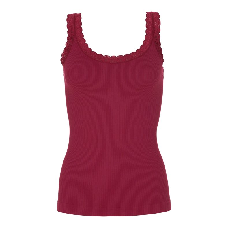 Tim &amp; Simonsen - Frida Blonde Top - Bordeaux