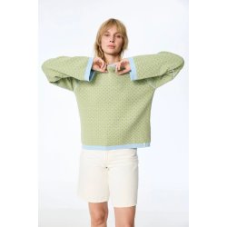 Himalaya - Lisa sweater - Lime/ Babyblue