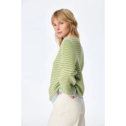 Himalaya - Lisa sweater - Lime/ Babyblue