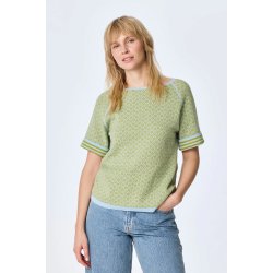 Himalaya - Marga sommer strik - Lime/ Baby blue