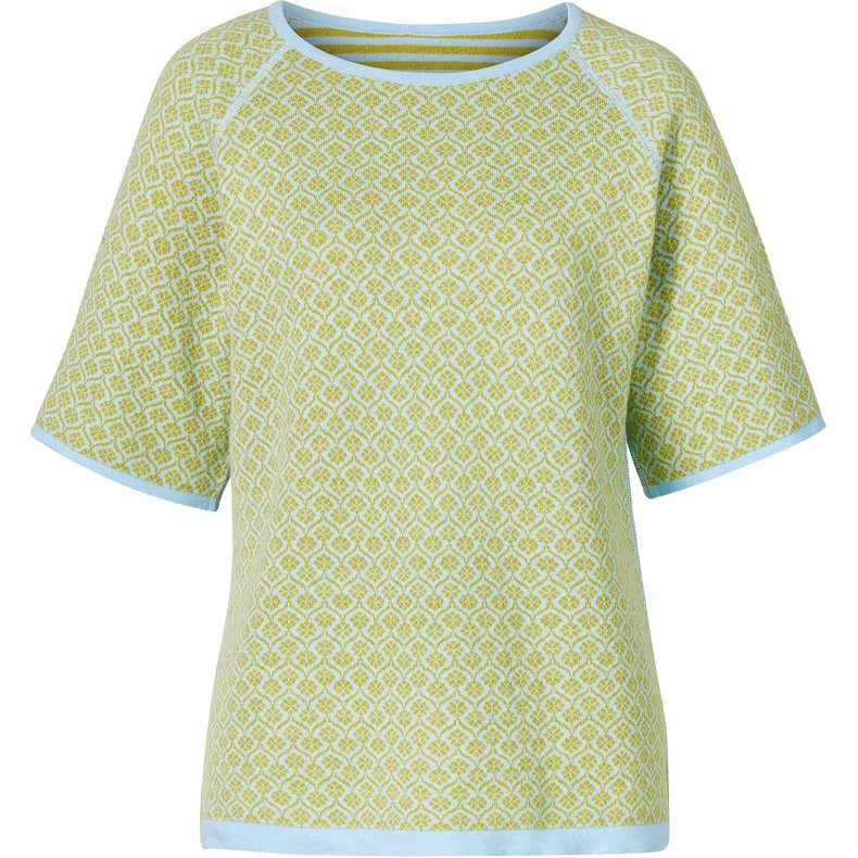 Himalaya - Marga sommer strik - Lime/ Baby blue