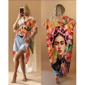Frida Multi - Oversize Skjortekjole