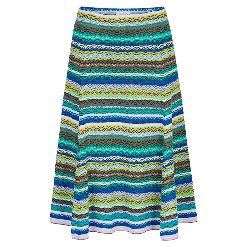 Himalaya - Nederdel strik- Grn bl