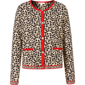 Himalaya - ko. Bomuld - Cardigan Fella - Cream / Black