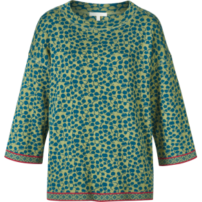 Himalaya - ko. Bomuld Sweater Juna - Dark green/ Bottelgreen