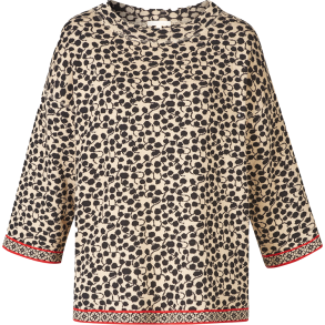 Himalaya - ko. Bomuld - Sweater Juna - Cream /  Black