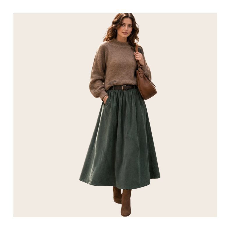 Babyfl�jl - Helene Nederdel - Oliven
