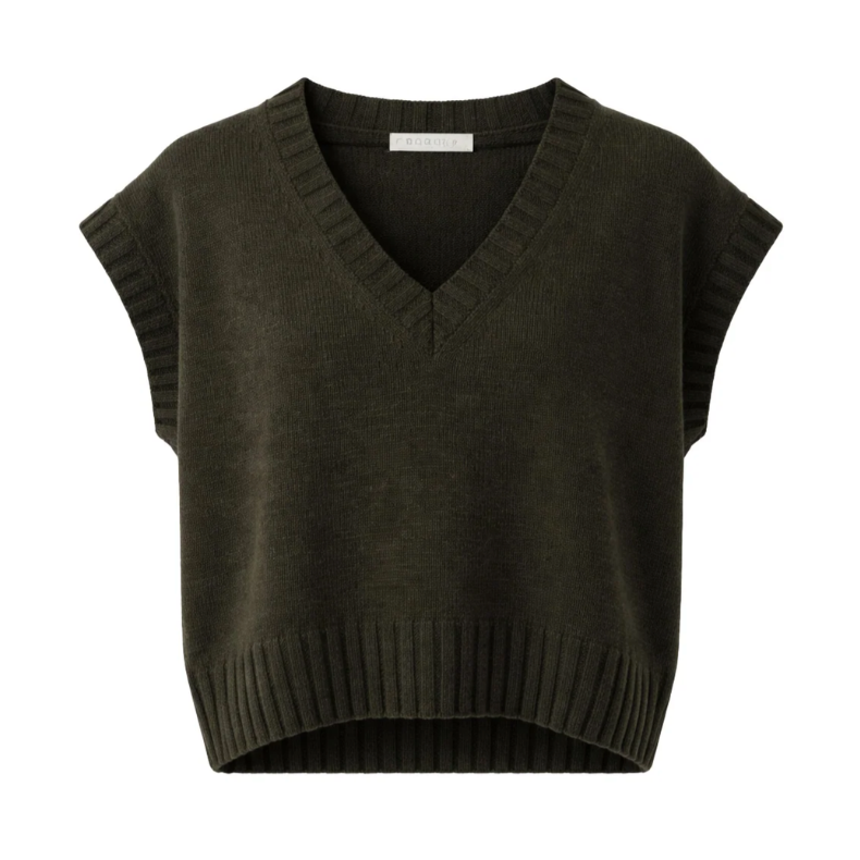 Grobund - Gry Vest - Oliven Gr�n