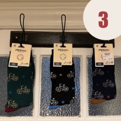 3 Par Uld sokker str. 40-46 - Vlg Farve