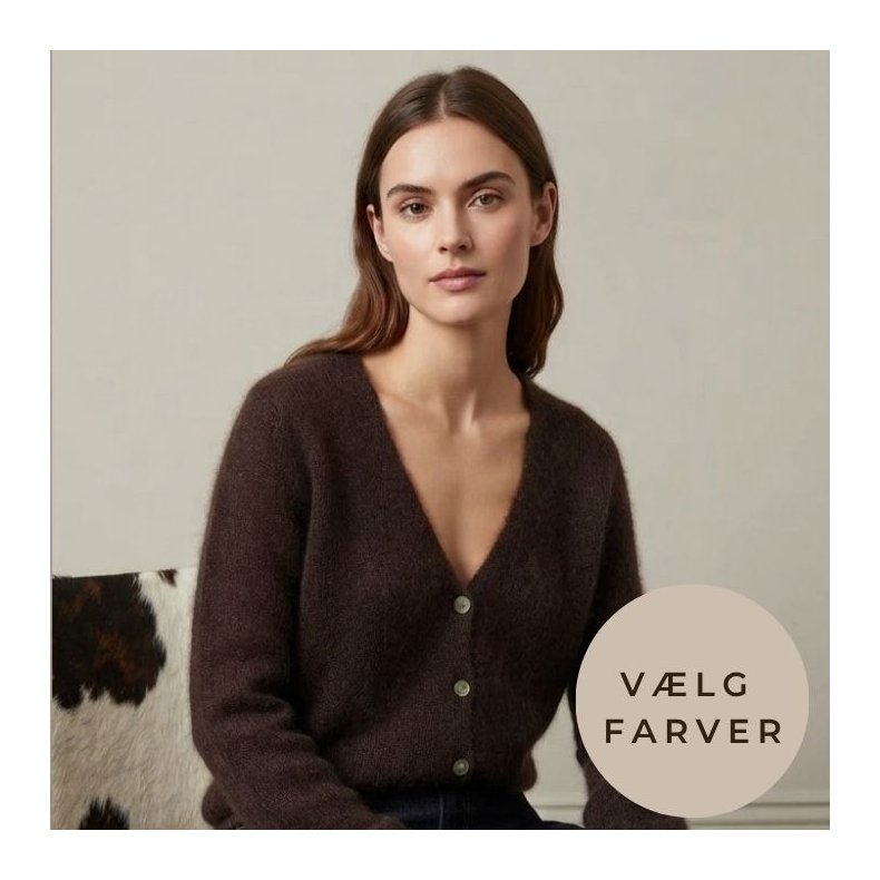 Mohair Cardigan - V�lg Farve
