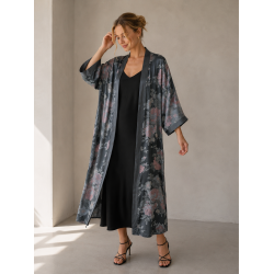 Viskose Kimono - V�lg farve