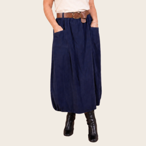 Babyfl�jl - Midi Nederdel  - Navy