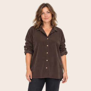 Babyfl�jl - Karen Oversize Skjorte - Brun