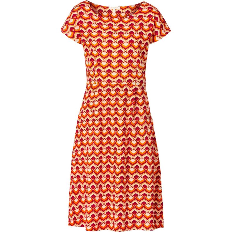 Himalaya - Dress Olla - R�d &amp; Orange