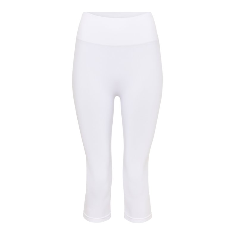 Tim &amp; Simonsen - Saga Highwaist Leggings Capri - Hvid