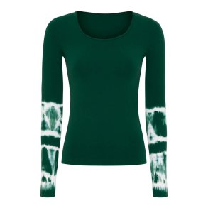 Tim & Simonsen - Andrea T-Shirt LS Tie Dye - Verde 