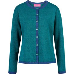 Fristed - Noa Bomulds Cardigan - Dark Green