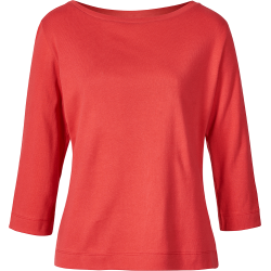 Himalaya - 3/4 Sleeve t-shirt - Lava Red
