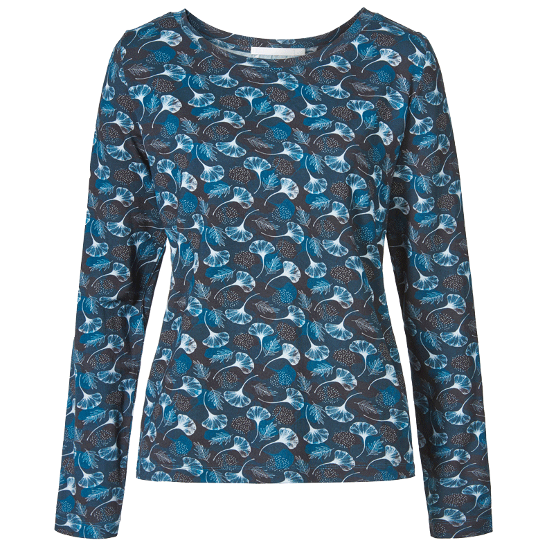 Himalaya - Berta Bluse - Ginko Petrol