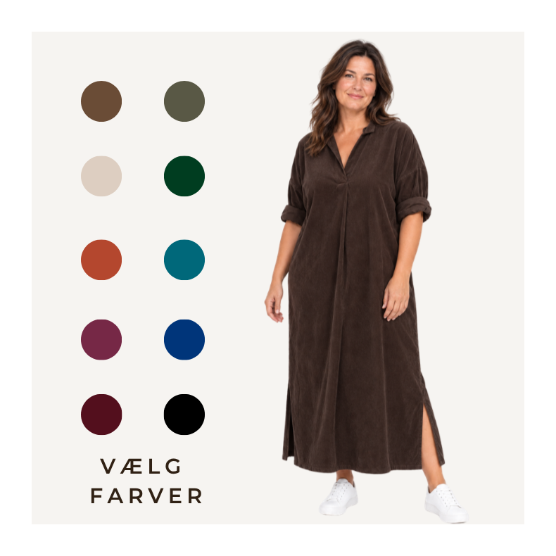 Babyfl�jl - Oversize Ingrid Kjole - V�lg Farve
