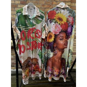 Oversize Skjortekjole -�Kjole No Risk
