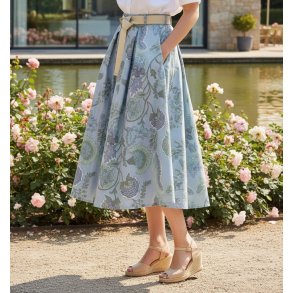 Nederdel m. l�g - Sky blue 