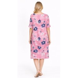 Pink Helle Blomterkjole