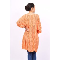 Orange Lilly Tunika