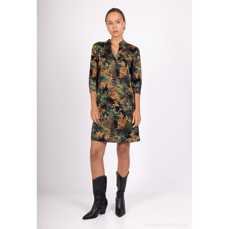 Vega R�d Gr�n - Kjole