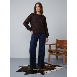 M�nsteret Strik Mohair Sweater - V�lg Farve