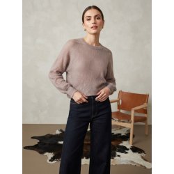 M�nsteret Strik Mohair Sweater - V�lg Farve