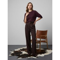 M�nsteret Mohair Strik - Kort �rmet - V�lg Farve