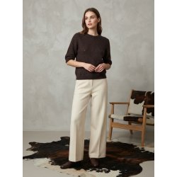 M�nsteret Mohair Strik - Kort �rmet - V�lg Farve