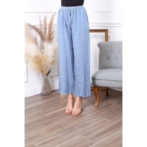 Christa H�rbukser - Denim bl� 