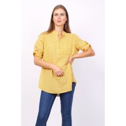 Fleur - Bomuldsbluse - V�lg farve